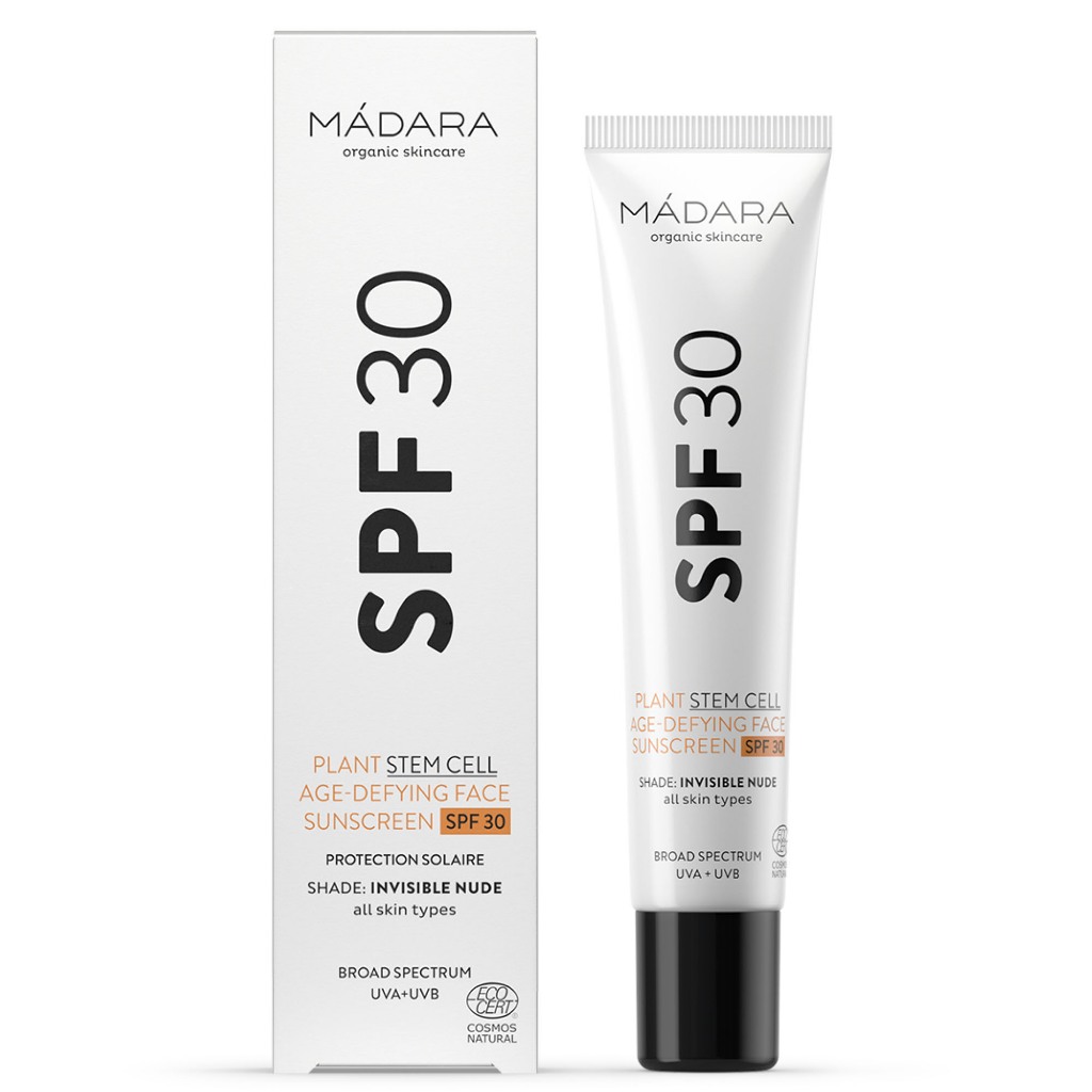 MADARA Organic Skincare Plant Stem Cell Age-defying Face Sunscreen SPF 30 40ml